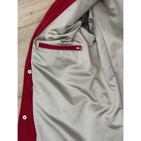 LORO PIANA Quilted Jacket Pinkish/Red Made In Italy Women's 44 - Picture 5 of 14